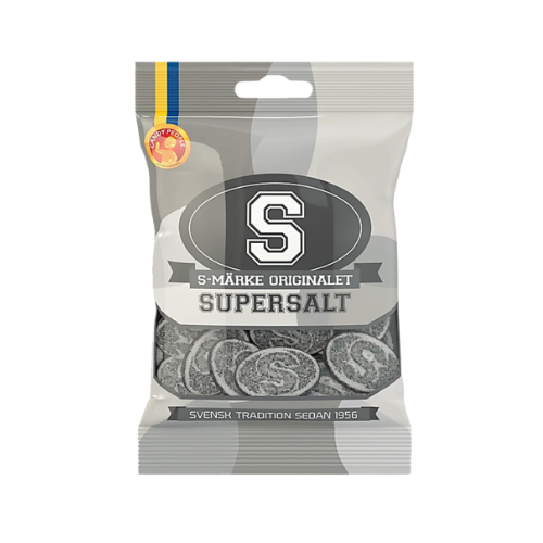 S-märke Supersalt Candy People 80g 18-p