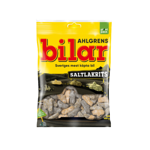 Bilar Saltlakrits Ahlgrens 100g 42-p