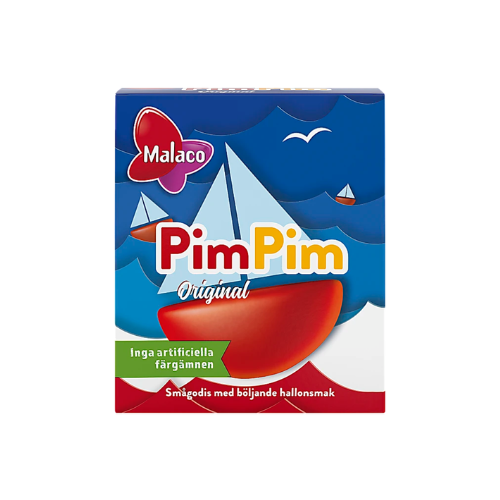 PimPim Tablettask Malaco 20g 60-p