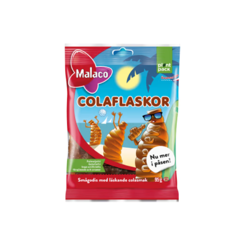 Colaflaskor Malaco 95g 28-p