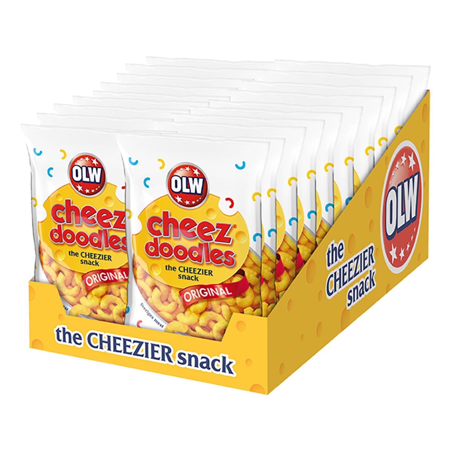 Ostbågar Cheez Doodles OLW 35g 20-p