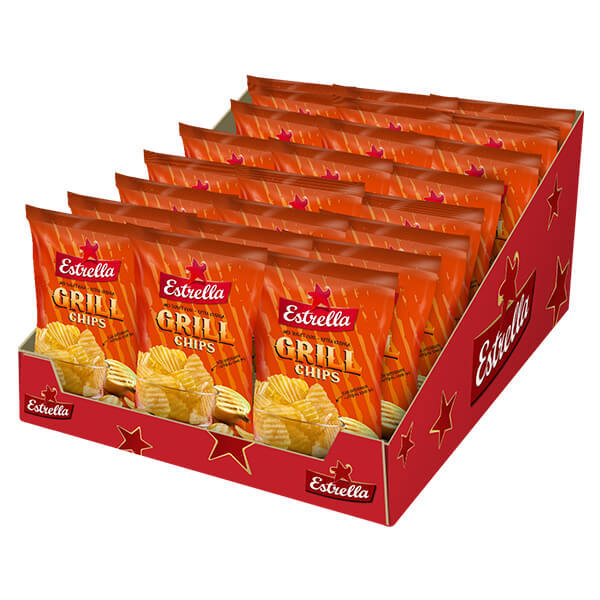 Chips Grillchips Estrella 40g 27-p